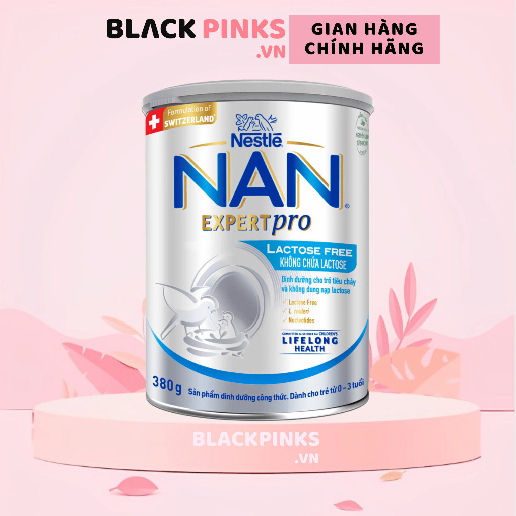 Sữa bột NAN Expert Pro Lactose Free 380g dành cho bé từ 0 - 3 tuổi ...