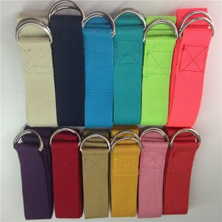 Dây Tập Yoga Cotton Mềm Mại Hoa Văn Thổ Cẩm Dài 1m8-2m5 có chốt móc, chịu lực tốt, hỗ trợ luyện tập trong tập yoga, gym