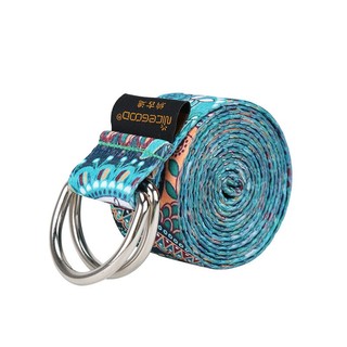 Dây Tập Yoga Cotton Mềm Mại Hoa Văn Thổ Cẩm Dài 1m8-2m5 có chốt móc, chịu lực tốt, hỗ trợ luyện tập trong tập yoga, gym