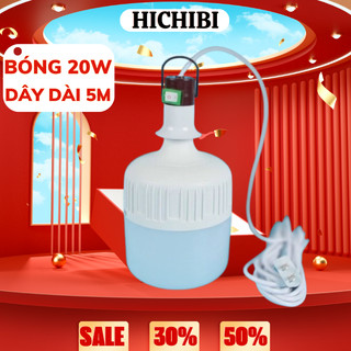 Bóng đèn led 30W kèm đuôi đèn có công tắc và dây dài 2m siêu tiết kiệm điện an toàn cao cấp