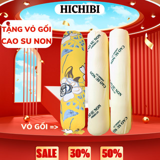 [BH 1 NĂM] Gối ôm cao su non nhân tạo, gối ôm cao su siêu êm ái cho giấc ngủ và sức khỏe kích thước 30x99cm cao cấp