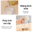 Chai đựng dầu ăn thủy tinh nắp mở tự động rót hoặc phun 470ml 2 trong 1, Hũ đựng nước mắm, xì dầu,mật ong