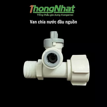 Van chia nước đầu nguồn có đầu cút nối nhanh 10mm sử dụng cho máy lọc nước 💥LINH KIỆN MÁY LỌC NƯỚC CHÍNH HÃNG💥