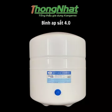 Bình áp sắt 4.0 G - 10L dùng cho mọi loại máy lọc nước RO 💥LINH KIỆN MÁY LỌC NƯỚC CHÍNH HÃNG💥 - Tặng kèm van bình áp