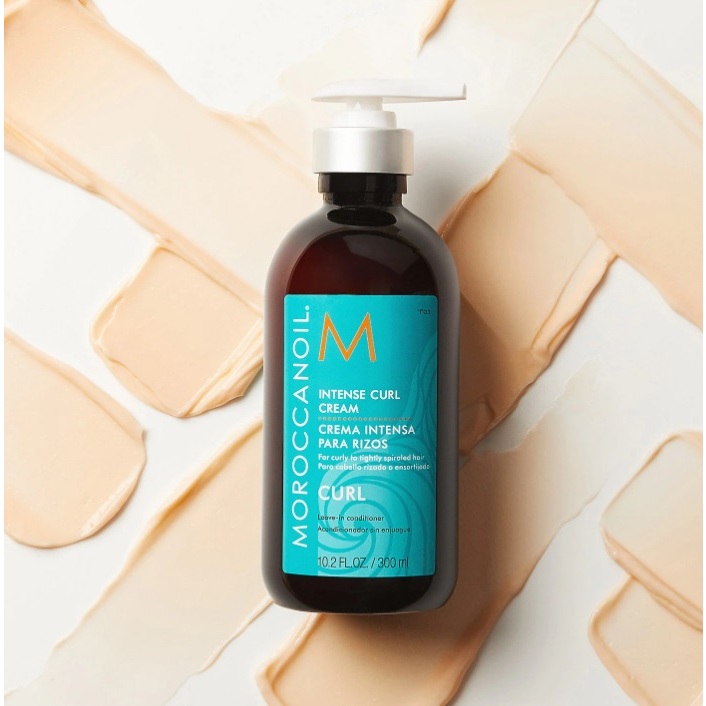 Kem vuốt tóc - Moroccanoil Intense Curl Cream - dưỡng và tạo kiểu mềm mại cho tóc xoăn (300ml) - LT