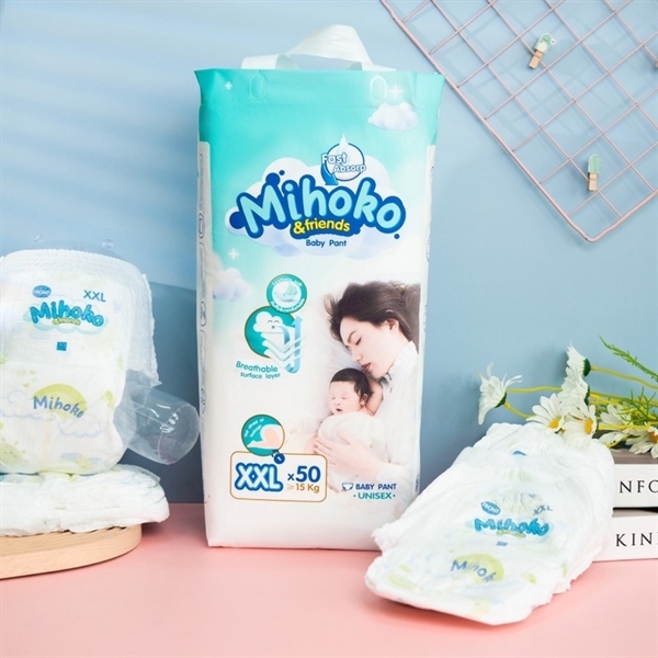 Bỉm Mihoko S50/M50/L50/XL50/XXL50/XXXL50/XXXXL50 - hanzomart