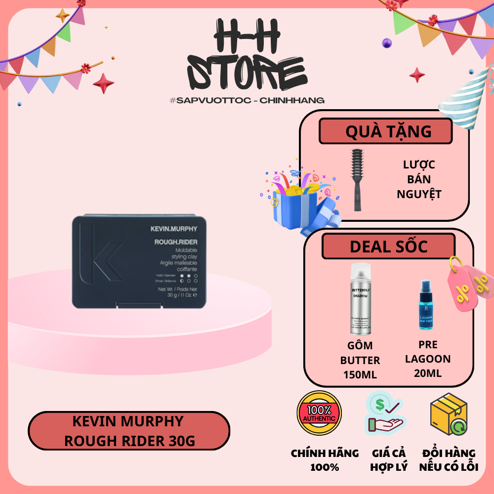 [ CHÍNH HÃNG ] Sáp vuốt tóc Kevin Murphy Rough Rider 30g (bản mới nhất ...