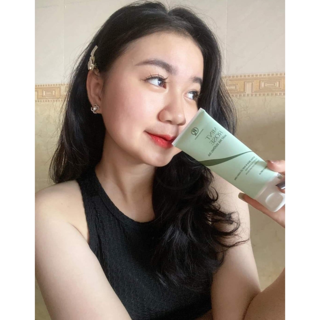 Mặt Nạ Gel Mint Rose Mul Rose Chính Hãng Cấp Ẩm Dịu Mát Da 100g