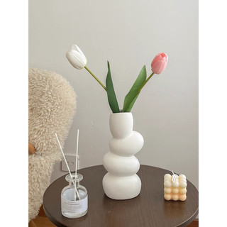 Bình gốm trang trí, lọ hoa decor, bằng gốm cao cấp hiện đại phong cách Bắc Âu