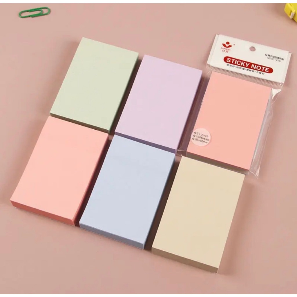 Giấy Note Ghi Chú Dày Mịn | Shopee Việt Nam