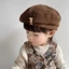 Mũ nồi tiểu thư chất dạ nhung cho bé gái 3-8 tuổi (chỉnh được độ rộng) ShinHome Baby