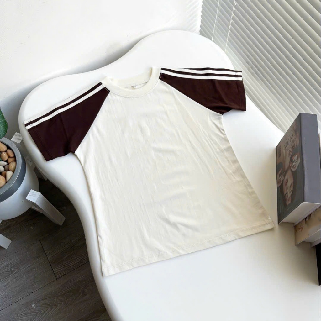 Áo thun nữ baby tee chất thun cotton 100% cực xinh Anngo - BT02