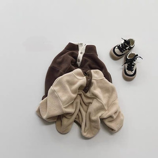 Áo nỉ hàn quốc cho bé, áo nỉ lông 2 mặt siêu ấm hoodie phối màu hàn cho bé từ 10-25kg - NILONG 2 mặt