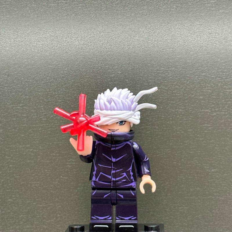 Custom minifigure: Nhân vật Gojo trong anime chú thuật hồi chiến ...