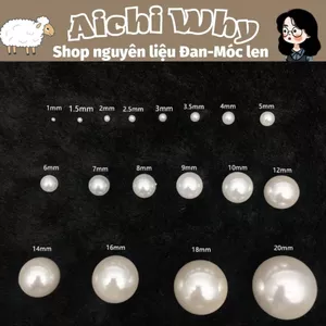 Hạt ngọc làm đồ handmade, nhụy hoa (gói 20 hạt)