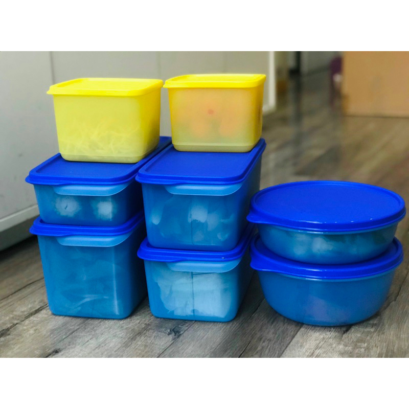 Set 8 hộp trữ mát Mega Tupperware | Shopee Việt Nam