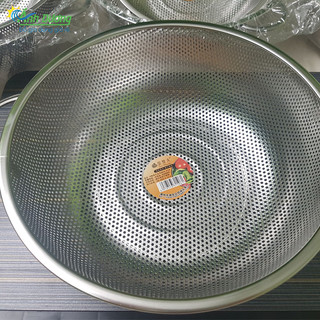 Rổ lưới Inox tay cầm, rổ thép không gỉ an toàn