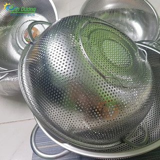 Rổ lưới Inox tay cầm, rổ thép không gỉ an toàn