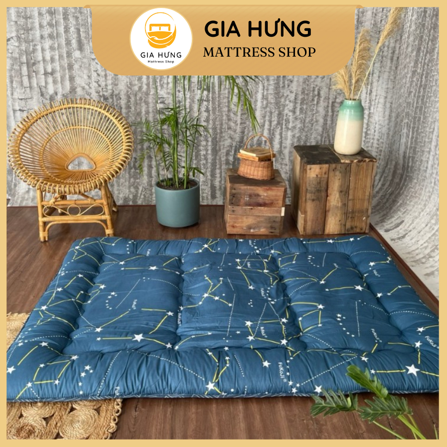 Topper Nệm Ngủ Trải Sàn Nhật Bản FUKOJI Cao Cấp Dày 9cm, Kích Thước ...
