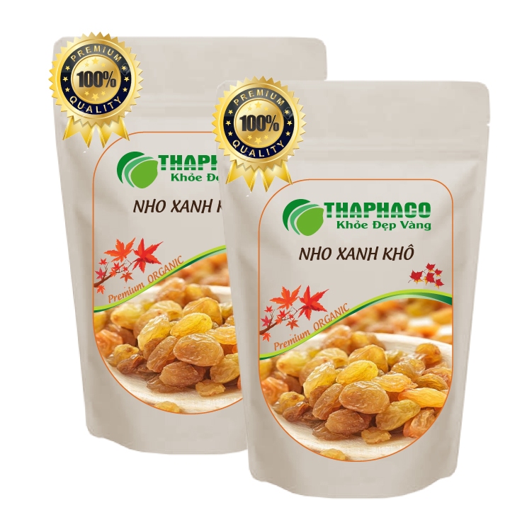 Nho Xanh Sấy Khô Nguyên Chất Bổ Dưỡng THAPHACO