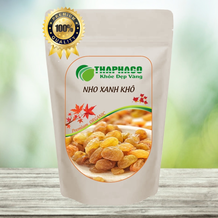 Nho Xanh Sấy Khô Nguyên Chất Bổ Dưỡng THAPHACO