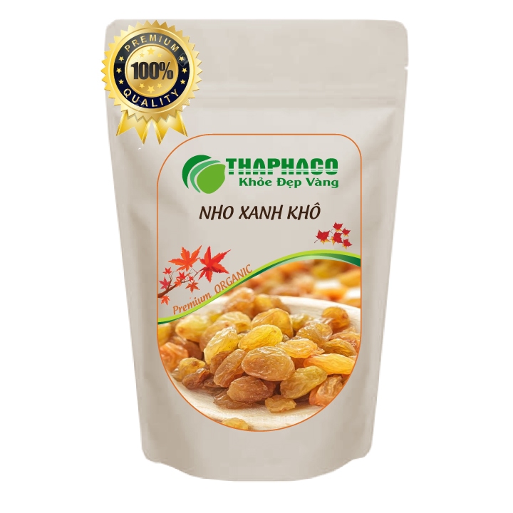 Nho Xanh Sấy Khô Nguyên Chất Bổ Dưỡng THAPHACO