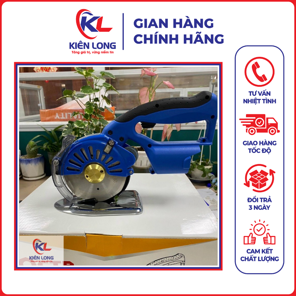 Máy cắt vải tiết kiệm điện Cheering pin sạc RSC-110,125⚡ CAO CẤP💥 CHÍNH HÃNG 💥chạy bằng pin thiết kế gọn nhỏ gọn