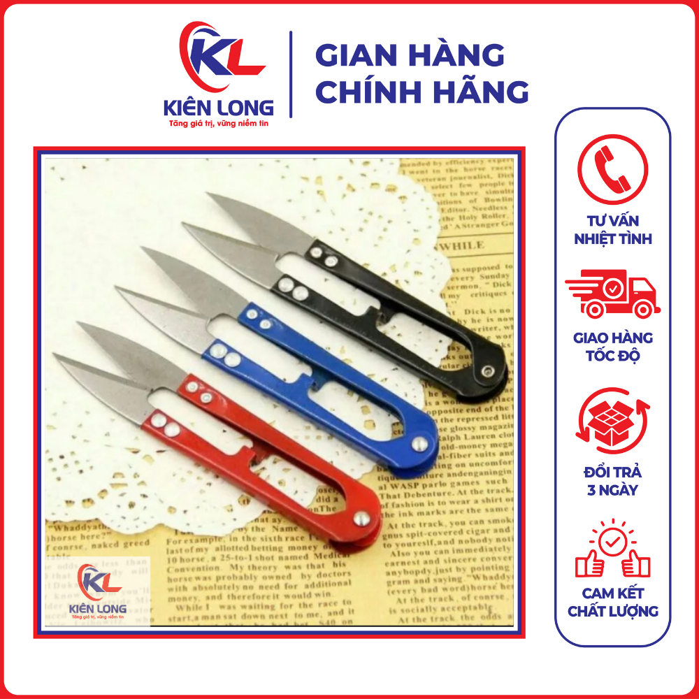 Kéo Cắt Chỉ JINJIAN Chính Hãng – 12 Cái 1 Dây, Phụ Kiện Ngành May