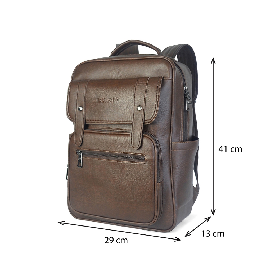 Balo Da DOHAGO Đa Năng Có Ngăn Đựng Laptop 15.6" - BNA01