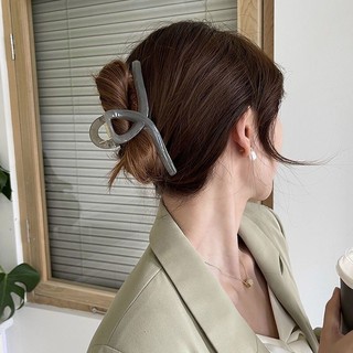 Kẹp Tóc Càng Cua Màu Thạch Kẹp Tóc Hình Cá Mập Bằng Acrylic Trong Suốt Thời Trang Hàn Quốc Cho Nữ