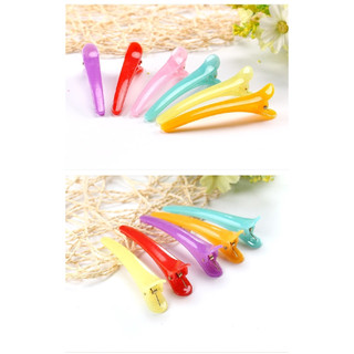 Set 10 Kẹp tóc mỏ vịt thời trang Hàn Quốc Màu Sắc xinh xắn Moral