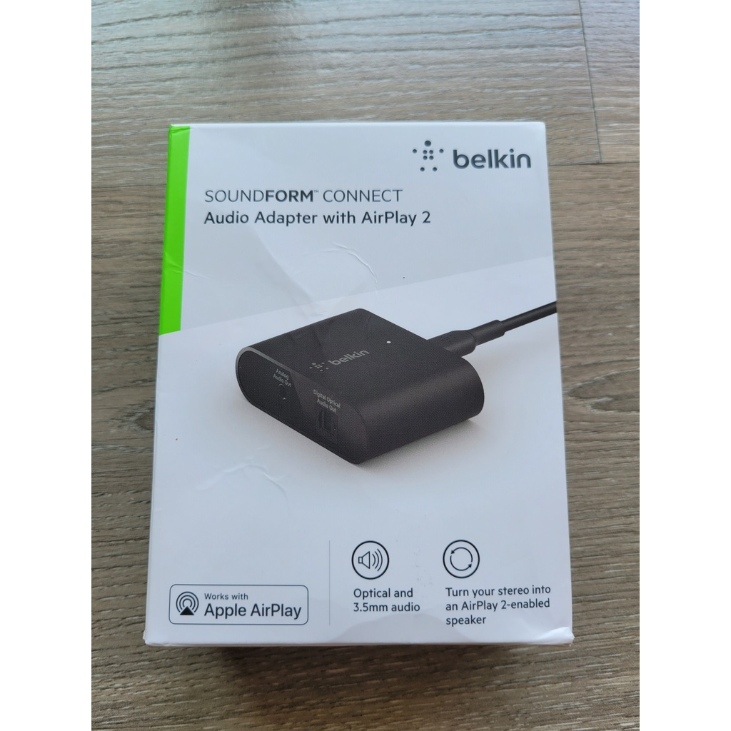 Belkin SoundForm Connect AirPlay 2 Kết nối âm thanh không dây cho dàn