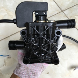 Đầu bơm máy rửa xe gia đình, đầu bơm áp lực 4 ốc thông dụng