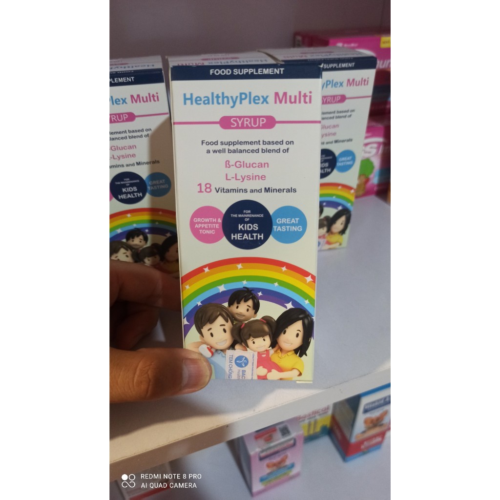 HealthyPlex Multi 150ml - thực phẩm bổ sung vitamin & khoáng chất ( Hỗ ...