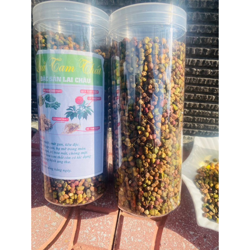Quả tam thất Bắc 500g quả tam thất đều đẹp hàng chuẩn Tây Bắc