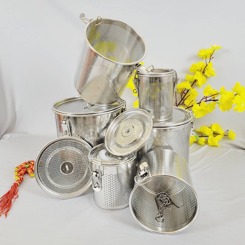 Giỏ Đựng Gia Vị, Giỏ Lọc Trà Lọc Xương Nước Lèo INOX 304 Không Gỉ - Giỏ ...
