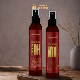 Nước cất trầm tinh khiết vệ sinh vật phẩm thờ, trang sức phong thuỷ chai dùng thử dạng xịt 30ml.