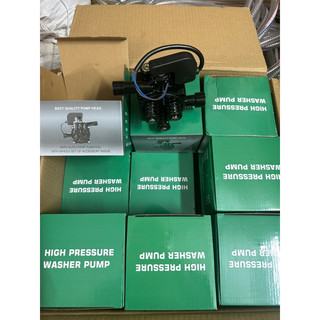 Đầu bơm máy rửa xe gia đình, đầu bơm áp lực 4 ốc thông dụng