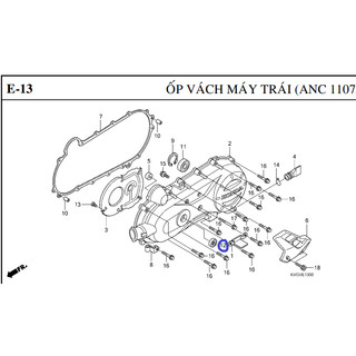 Phốt giò đạp Honda Air Blade Ab 110 125 Click vario Vision vs
