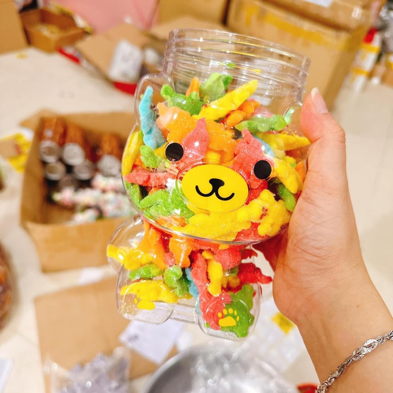KẸO DẺO CÁ SẤU - (Hủ Gấu Lớn 450G)