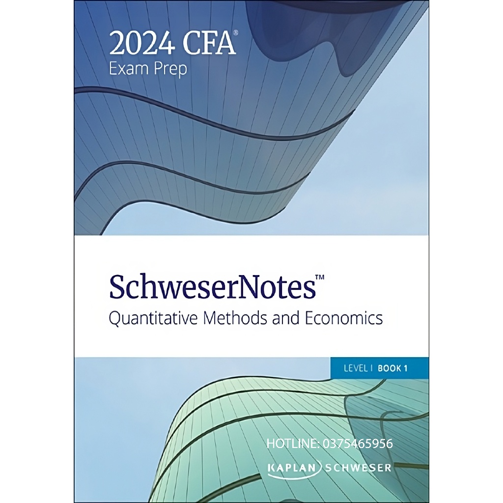 2024 CFA Schweser Notes - Level 1 , tặng kèm Quicksheet | Shopee Việt Nam