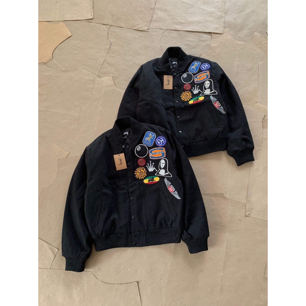 STUSSY SOUVENIR STADIUM BOMBER
