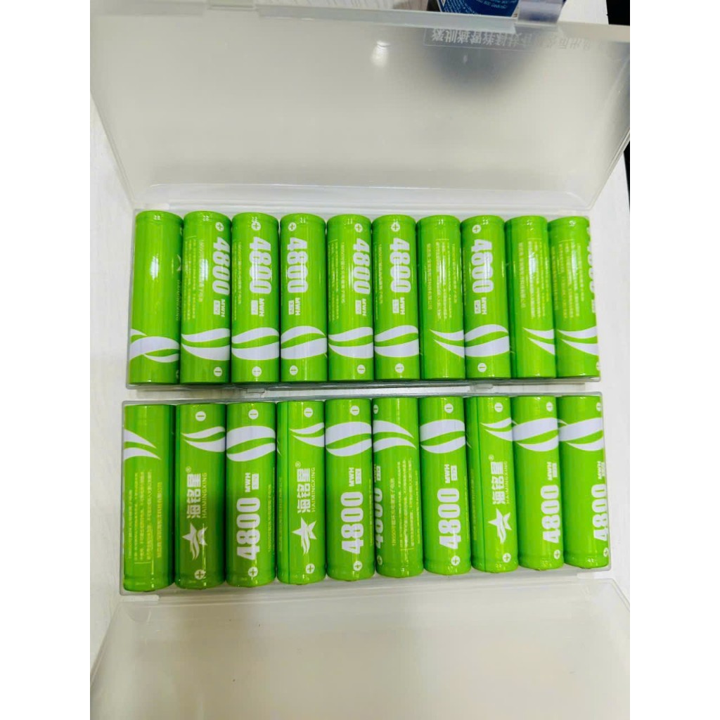 Pin Sạc 4800mAh 3,7V Chuẩn Dung Lượng dùng cho Sạc dự phòng, Quạt tích điện, Loa Bluetooth - Đầu lồi