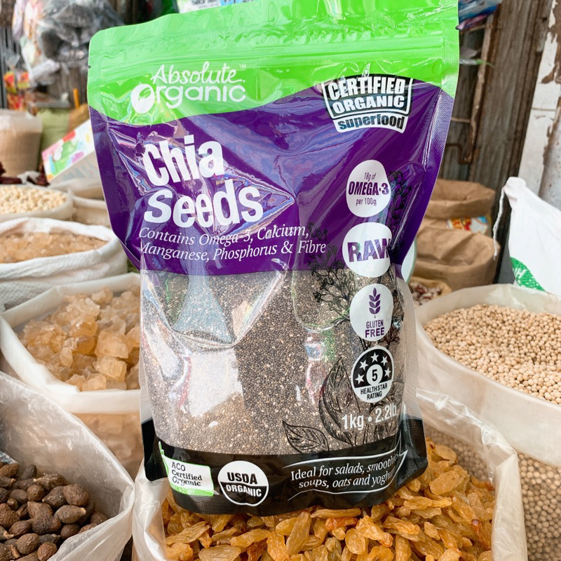HẠT CHIA ÚC NHẬP KHẨU LOẠI 1KG