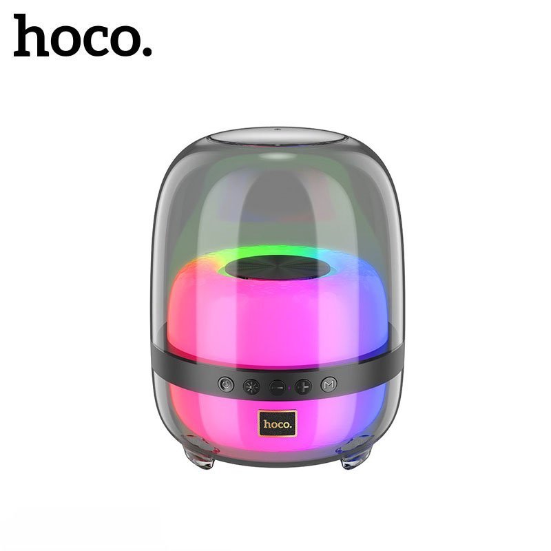Loa bluetooth Hoco BS58 có đèn LED đổi màu theo tiếng nhạc hỗ trợ cắm ...