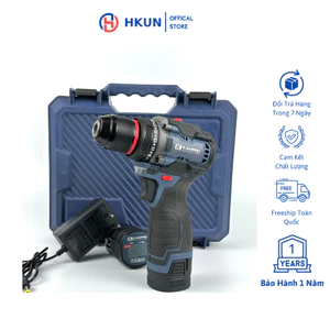 Máy khoan pin Kampro 18V đầu kẹp Autolook 10mm động cơ không chổi than