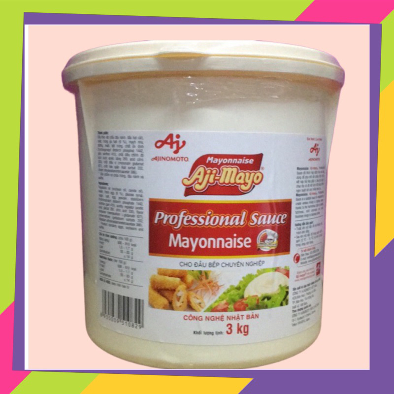 Xốt mayonaise xô 3kg Aj mayo hãng Ajnomoto Shopee Việt Nam