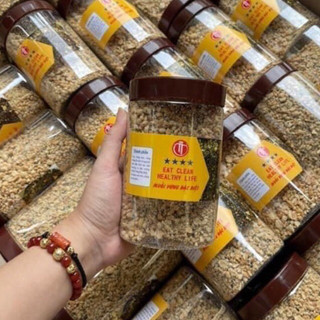 Muối Lạc Vừng Mè Đen Healthy Giã Tay Hộp 500g