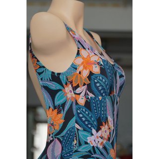 Basic Bikini đi biển họa tiết - dáng áo basic, khoét lưng sexy hàng xuất dư ZINGARA