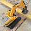 Máy xúc điều khiển từ xa đồ chơi cho bé , bánh xích, đồ chơi điều khiển từ xa cho trẻ em